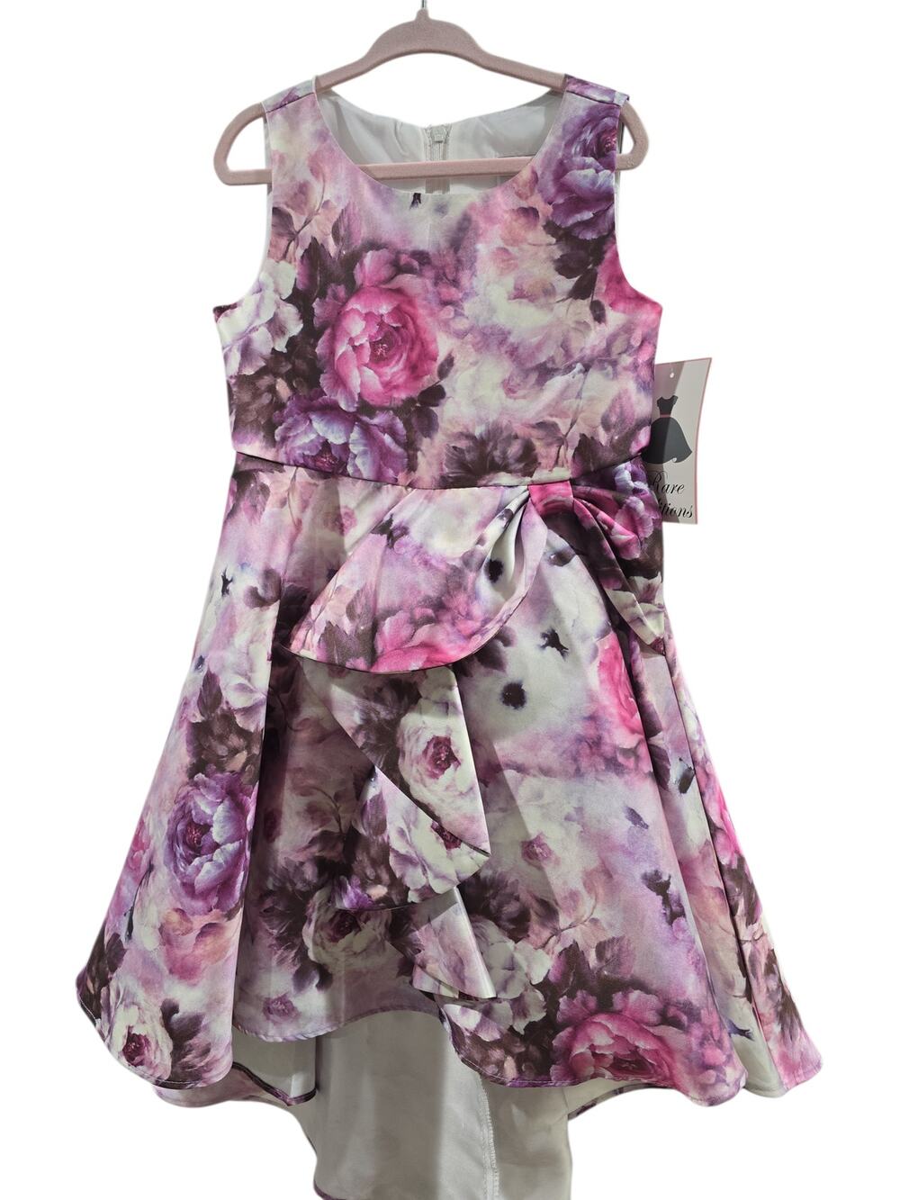Rare Editions Floral Tafeta Dress - NWT